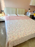LOVO羅萊生活 全棉四件套100%純棉床單被套雙人床上用品220*240cm 曬單實(shí)拍圖