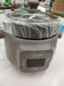 美的（Midea）電燉鍋電燉盅電砂鍋 陶瓷煲湯鍋燉湯鍋 燕窩燉盅煮粥鍋電煮鍋嬰兒輔食鍋 2L隔水快燉MD-DGE2056 曬單實拍圖