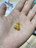 行金銀中黃金吊墜 足金999核桃珠配件 隔珠吊墜編手繩項(xiàng)鏈DIY掛墜 送禮 核桃珠吊墜(多顆)克重多退少補(bǔ) 約0.8克 曬單實(shí)拍圖