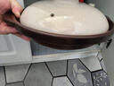 全品屋煲仔飯專(zhuān)用砂鍋干燒不裂沙鍋耐高溫淺鍋寬口干燒鍋1.9L 曬單實(shí)拍圖