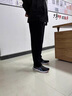 吉普（JEEP）高端純棉加絨褲子秋冬新款運(yùn)動(dòng)男褲中年爸爸保暖寬松直筒休閑褲子 【冬季加絨】寶藍(lán)色 XL 【建議135-152斤】 曬單實(shí)拍圖