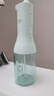 飛利浦（PHILIPS）電動(dòng)沖牙器洗牙器水牙線(xiàn)牙齒沖洗器清潔器潔牙器伸縮便攜生日禮物送男/女友教師節禮物 綠色HX3826/34 2支噴頭 曬單實(shí)拍圖