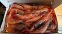 仁豪水產(chǎn) 北極甜蝦刺身凈重2斤 90-120只/盒 即食冰蝦 日料食材 家庭聚餐 曬單實(shí)拍圖