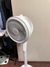 美的（Midea）電風(fēng)扇 空氣循環(huán)扇家用立式落地大風(fēng)力搖頭落地扇電扇桌面臺扇輕音低噪小風(fēng)扇 FGA24TS 曬單實(shí)拍圖