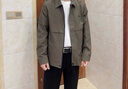 CAIDEN KETCH品牌男裝夾克男士2025秋季新款翻領(lǐng)行政外套潮流高級感休閑上衣男 高檔灰色 【常規款】 XL （建議120-140斤） 曬單實(shí)拍圖