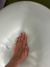 LULULEMENG-YOGA 瑜伽瑜伽球加厚防爆健身成人孕婦分娩助產(chǎn)專(zhuān)用產(chǎn)后平衡羅卜蹲兒童俞珈 升級防爆意念紫=瑜伽球+打氣筒+ 55cm (身高150-160cm) 曬單實(shí)拍圖