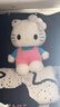 可愛途玩偶抱枕女生陪睡超大hello kitty 毛絨布娃娃抱枕公仔送生日禮物 粉色【蝴蝶結(jié)簡易款】 80cm 曬單實(shí)拍圖