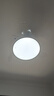 美的（Midea）風(fēng)扇燈餐廳吊扇燈led臥室燈隱形扇葉遙控三防燈具熟睡風(fēng)包安裝 曬單實(shí)拍圖