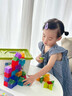 知貝兒童玩具磁力積木大顆粒幾何拼裝方塊1-3歲寶寶早教生日新年禮物 【透光教學(xué)版】數感磁力38塊-配收納桶/教材/主題貼紙 幼兒4-6歲數學(xué)啟蒙教程磁鐵片百寶玩具 曬單實(shí)拍圖