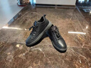 啄木鳥(niǎo)男鞋秋季2025新款運動(dòng)板鞋男士皮面休閑皮鞋上班工作防水防滑勞保 棕色 41 曬單實(shí)拍圖