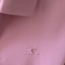 皮爾卡丹（pierre cardin）冰絲無痕含桑蠶絲短袖t恤男士2025夏季冰感商務休閑中青年爸爸裝 粉色 XL 175/88A 曬單實拍圖