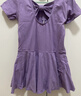 艾舞戈兒童舞蹈服秋冬季女童芭蕾舞裙練功服幼兒園寶寶表演棉裙考級舞蹈 紫羅蘭-長(cháng)袖-后背蝴蝶 140 曬單實(shí)拍圖