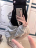 魯雅爾 日系可愛風(fēng)Kitty貓連帽衛(wèi)衣女秋季新款重磅簡約潮流寬松外套上衣 白灰色 常規(guī)款 L 曬單實拍圖