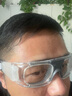 DRATRA近視運(yùn)動(dòng)眼鏡籃球眼鏡足球跑步散光學(xué)鏡架鏡框護(hù)目鏡比賽專用防霧 透框灰護(hù)墊 框+鏡（近0-600近散0-200內(nèi)） 曬單實(shí)拍圖