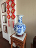 禮御友嘉（FORYOOGA）景德鎮陶瓷擺件青花瓷花瓶客廳插花中式高檔仿古工藝品瓷器賞瓶 大號 高度50cm 曬單實(shí)拍圖