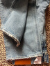moussy【熱銷爆款】褲王新款直筒水洗毛邊牛仔褲010GAS11-5440 藍(lán)色 L 曬單實(shí)拍圖