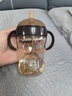世喜嬰兒學(xué)飲杯7個(gè)月以上鴨嘴杯PPSU喝水奶瓶重力球兒童吸管水杯300ml 曬單實(shí)拍圖