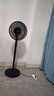 美的（Midea）【超級(jí)單品】七葉輕音立式電風(fēng)扇家用柔風(fēng)落地扇臺(tái)式桌面小型風(fēng)扇大風(fēng)量節(jié)能搖頭宿舍電扇 SAF30AB 曬單實(shí)拍圖