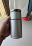 虎牌香港直郵高檔陶瓷內膽保溫杯便攜茶水分離商務(wù)水杯禮物 冰裂銀【陶瓷內膽】 300ml 16cm+7cm 曬單實(shí)拍圖