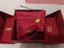 六福珠寶 黃金吊墜六字真言福滿(mǎn)傳家足金葫蘆不含鏈 計價(jià) 約4.71克 曬單實(shí)拍圖