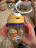 babycare兒童水杯嬰兒學(xué)飲杯6個(gè)月以上寶寶防摔吸管杯防嗆水壺PPSU240ml 曬單實(shí)拍圖
