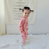 迪士尼兒童連體衣春秋純棉哈衣卡通休閑外出服0-1歲半寶寶衣服洋氣爬服 快樂(lè )baby卡通長(cháng)袖爬服【粉色】 59cm 【0-3個(gè)月建議8-10斤】 曬單實(shí)拍圖
