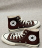 匡威（Converse）官方1970S運(yùn)動高幫帆布鞋巴恩風(fēng)摩卡棕咖啡色A08137C A08137C 42 曬單實(shí)拍圖