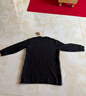 BURBERRY博柏利巴寶莉女士黑色秋冬新款長(cháng)袖連衣裙80844341 黑色 XL 曬單實(shí)拍圖
