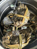 POUM男裝美式高街PU皮衣機車(chē)外套男女春秋冬款寬松短款刺繡潮牌夾克 YRFS-W195白色 M 【身高160-170體重45-55】 曬單實(shí)拍圖