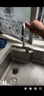 HEWE【德國】折疊式廚房水龍頭洗菜盆內開(kāi)窗冷熱多功能洗碗池水槽龍頭 【加重加厚-可折疊款】燦光亮銀 曬單實(shí)拍圖
