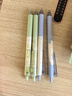 晨光(M&G)文具綻放之詩中性筆黑色0.5 學生考試刷題專用高顏值速干按動中性筆 順滑簽字黑筆4支裝 AGPJ71X9 曬單實拍圖