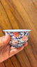 兮元記青花釉里紅普洱杯主人杯單杯陶瓷壓手茶杯個(gè)人高檔品茗杯單個(gè)茶盞 青花釉里紅壓手杯（大）簡(jiǎn)裝 曬單實(shí)拍圖