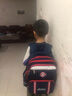 巴布豆兒童書(shū)包小學(xué)生書(shū)包1-6年級背包輕便男孩開(kāi)學(xué)女童英倫風(fēng)雙肩包韓版6-12周歲防水 22037藍色大號 曬單實(shí)拍圖