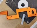 IMBOT免拉手開(kāi)槽模具木工輔助器衣柜廚房把手圓弧槽加厚鋁合金 開(kāi)槽模具+不銹鋼快速夾*2 曬單實(shí)拍圖