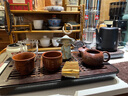 唐帕（TANGPA）高檔宜興紫砂壺純手工泡茶壺家用功夫茶具茶壺支持定制西施壺套裝 高端紫砂壺-刻繪款套裝 200ml 曬單實(shí)拍圖