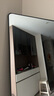全品屋穿衣鏡全身鏡落地鏡掛門服裝店試衣鏡壁掛鏡掛穿一體簡約北歐風(fēng) 【圓角】赫本黑160*50cm 送貨上門 曬單實(shí)拍圖