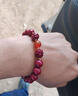 千兮樂(lè )高含量朱砂三合六合手串本命年手鏈生肖朱砂手串護身符中秋節禮物 【鼠】10mm紫金砂過(guò)爐+鑒定證書(shū) （適合18-19手圍） 曬單實(shí)拍圖