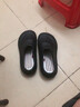 COSMICKISS軟底廚師鞋男款防滑防水防油廚房鞋黑色厚底包頭耐磨鞋上班工作鞋 黑色【41碼】 曬單實(shí)拍圖