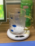 JCZS德國2025新款加熱杯墊智能恒溫自動(dòng)暖保溫杯墊底座usb三檔可調溫適用學(xué)生宿舍家用臥室辦公桌面上 【月魄白】三檔調溫 1L 曬單實(shí)拍圖