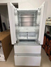 美的（Midea）508升法式多門(mén)四開(kāi)門(mén)一級能效雙系統雙循環(huán)除菌凈味國家補貼20%家用冰箱大容量BCD-508WTPZM(E)白 曬單實(shí)拍圖