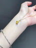 中國黃金（CHINA GOLD）夢(mèng)幻獨角獸黃金吊墜女款足金項鏈生肖馬中秋節生日禮物送女友老婆 獨角獸吊墜【配S925鏈】約1g 曬單實(shí)拍圖