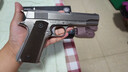 新款A(yù)QK-19118代鎢鋼全行程全冰涼空掛快拆發(fā)射器cs裝備黃河玩具 鎢鋼色Aqk1911 曬單實拍圖