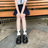 Teenie Weenie小熊童鞋女童黑色演出皮鞋圓頭深口兒童皮鞋女童公主鞋休閑鞋 TW5801018黑色款 29 曬單實(shí)拍圖