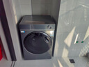 海爾（Haier）【行業(yè)TOP】云溪3.0系列滾筒洗衣機(jī)全自動10公斤大容量家用直驅(qū)精華洗一級能效家電國家補(bǔ)貼洗衣機(jī) 灰色云溪376丨直驅(qū)精華洗+雙智投+光等離子除菌 曬單實拍圖