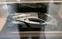 赟婭蘭博基尼跑車(chē)仿真合金車(chē)模手辦收藏汽車(chē)模型六一兒童節禮物 【星光銀】蘭博基尼毒藥+高檔實(shí)木燈光防塵展示罩 曬單實(shí)拍圖
