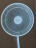 美的（Midea）電風(fēng)扇 家用七葉立式落地扇宿舍臥室輕音節能搖頭桌面小風(fēng)扇大風(fēng)力空氣循環(huán)風(fēng)扇 SAF30AC  曬單實(shí)拍圖