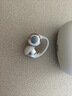 韶音（SHOKZ）OpenDots ONE動(dòng)鈦圈開放式藍(lán)牙耳機(jī)耳夾式耳機(jī)藍(lán)牙跑步運(yùn)動(dòng)無線E310七夕禮物 星際白 曬單實(shí)拍圖