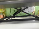 全品屋升降電腦桌升降工作臺電腦升降支架臺站立式升降辦公書桌 氣動無級升降-黑桌雙層80cm 曬單實拍圖