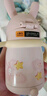 babycare兒童保溫杯嬰幼兒學(xué)飲寶寶吸管杯316L不銹鋼保溫杯幼兒園保溫水壺 贈直通吸嘴-把手款 歐珀粉 300ml 曬單實(shí)拍圖