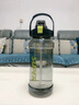 收米運動(dòng)水杯大容量裝水壺塑料冷水壺涼水壺水瓶涼水杯壺健身便攜防燙 1.5L 黑色【耐熱防摔】 無(wú) 曬單實(shí)拍圖